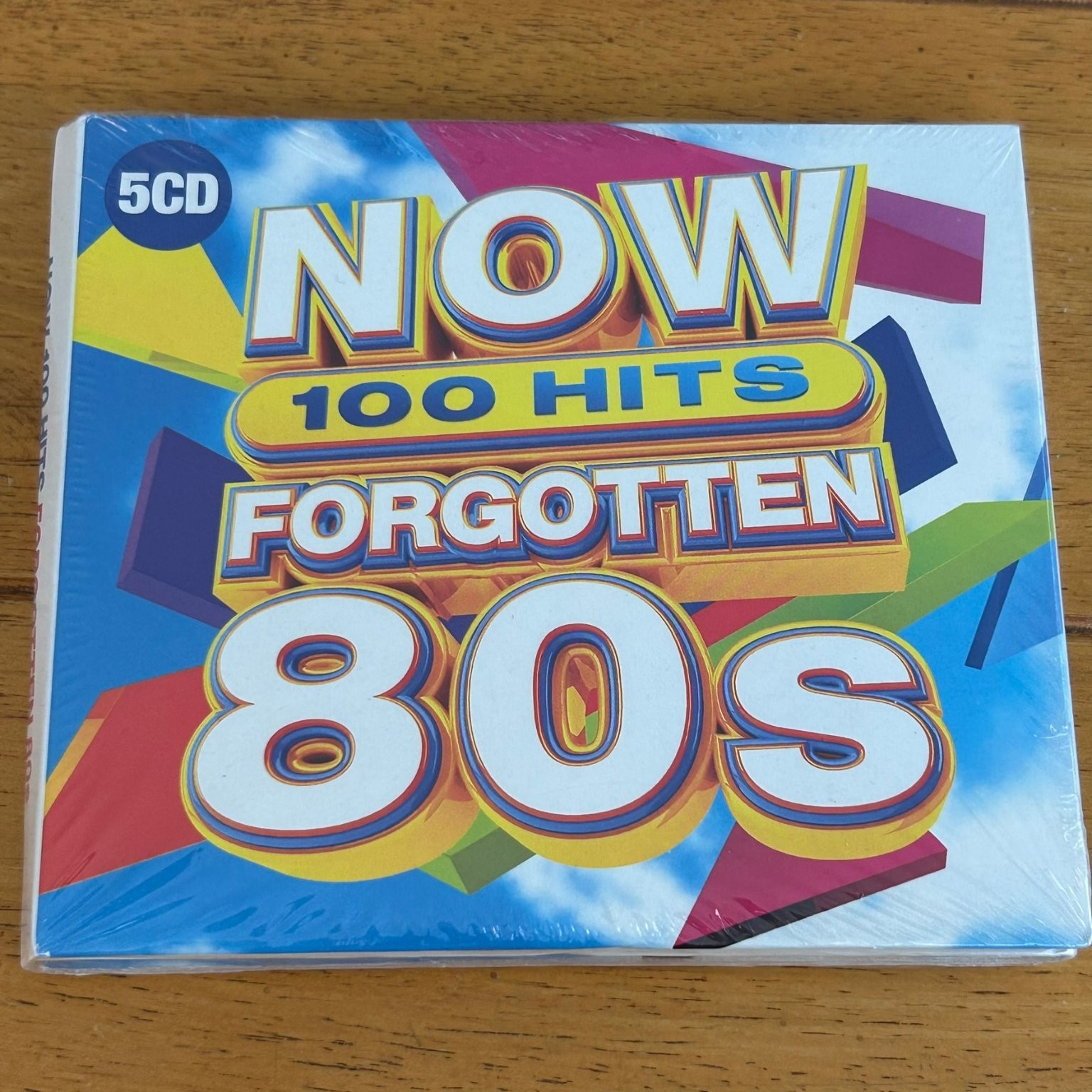 Various – NOW 100 HITS FORGOTTEN 80S CD 5-disc Set Pop New Wave Sony 2019 Sealed