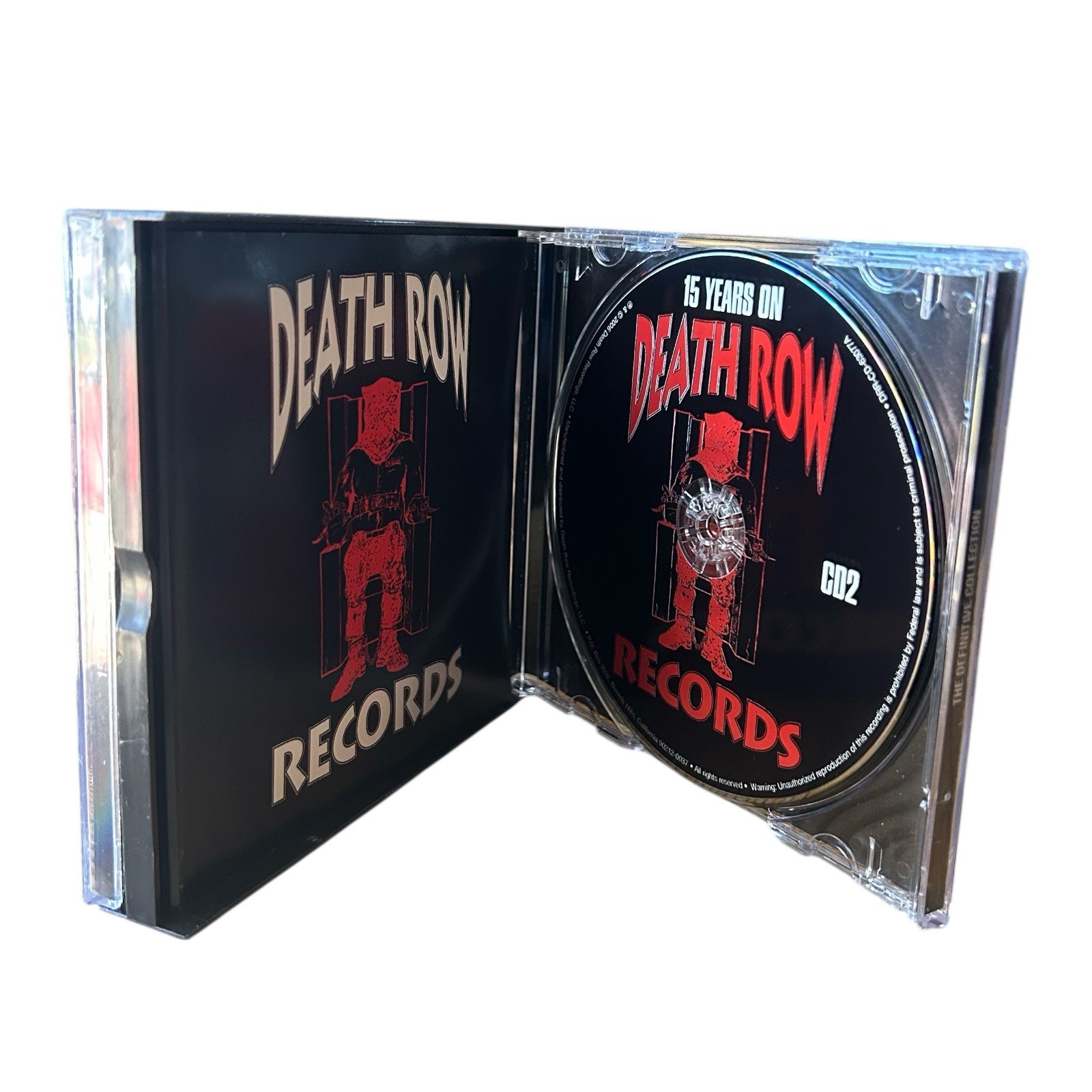 15 Years On Death Row 2CD + DVD The Definitive Collection Dr Dre Snoop Doggy Dog