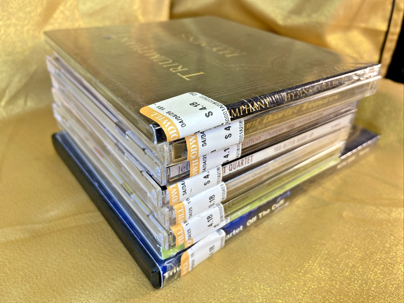 Triumphant Quartet CD DVD lot of 8 / Southern Gospel