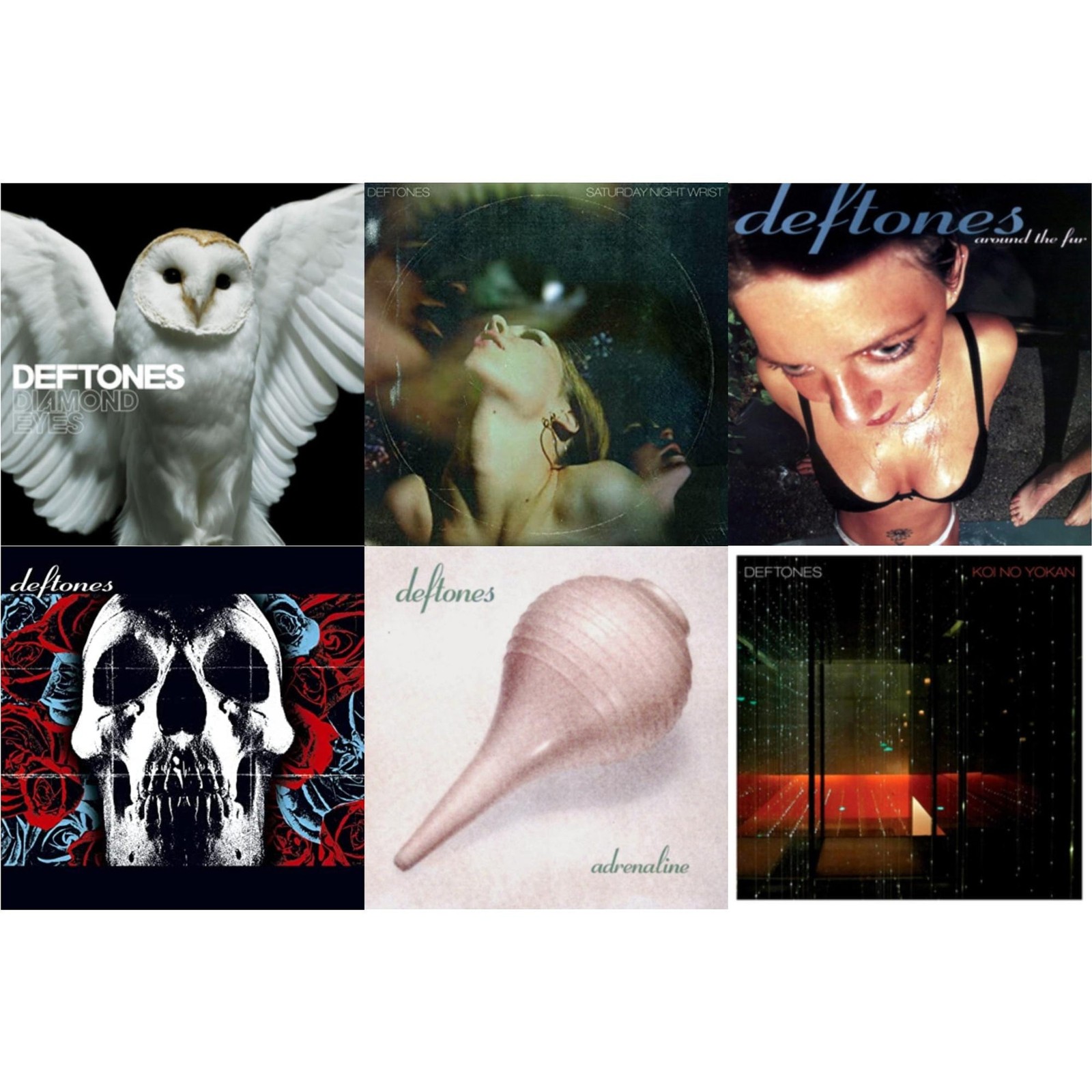 Deftones - Saturday Night Wrist & Adrenaline & Around The Fur & [New CD Bundle]