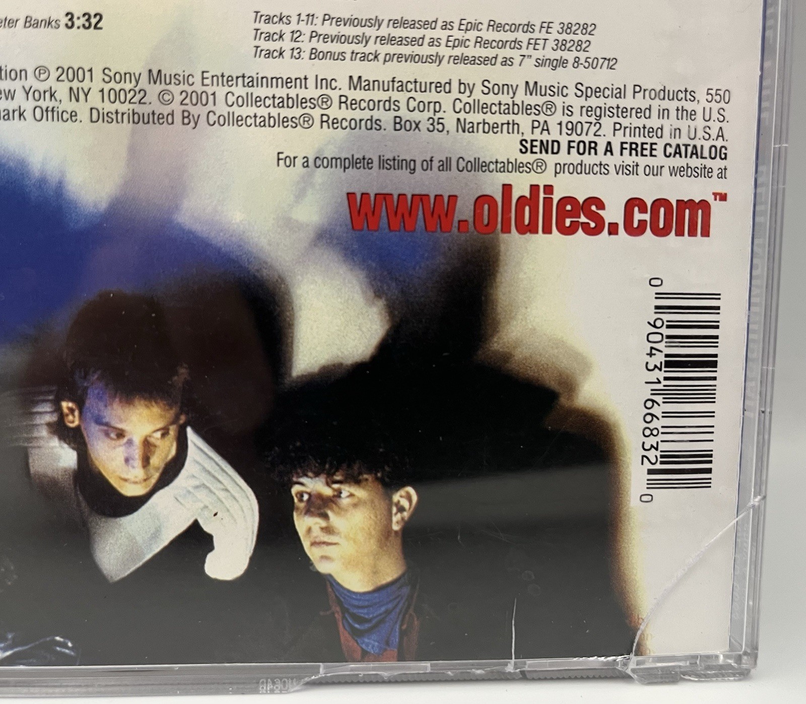 ATF After The Fire Der Kommissar CD 2001 Collectables Reissue EUC