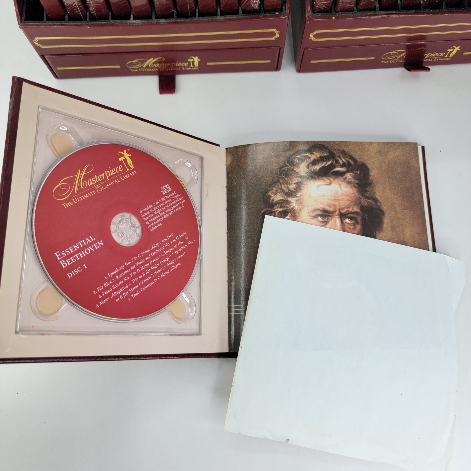 Masterpiece Ultimate Classical Library complete box set Vol 1-24 cds music books