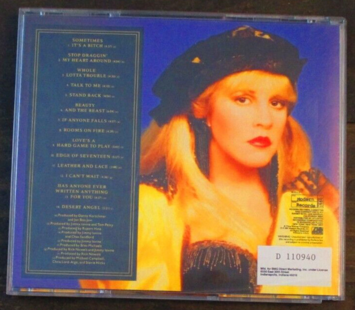 Stevie Nicks, The Best of, Time Space, CD, 1991, Modern Records