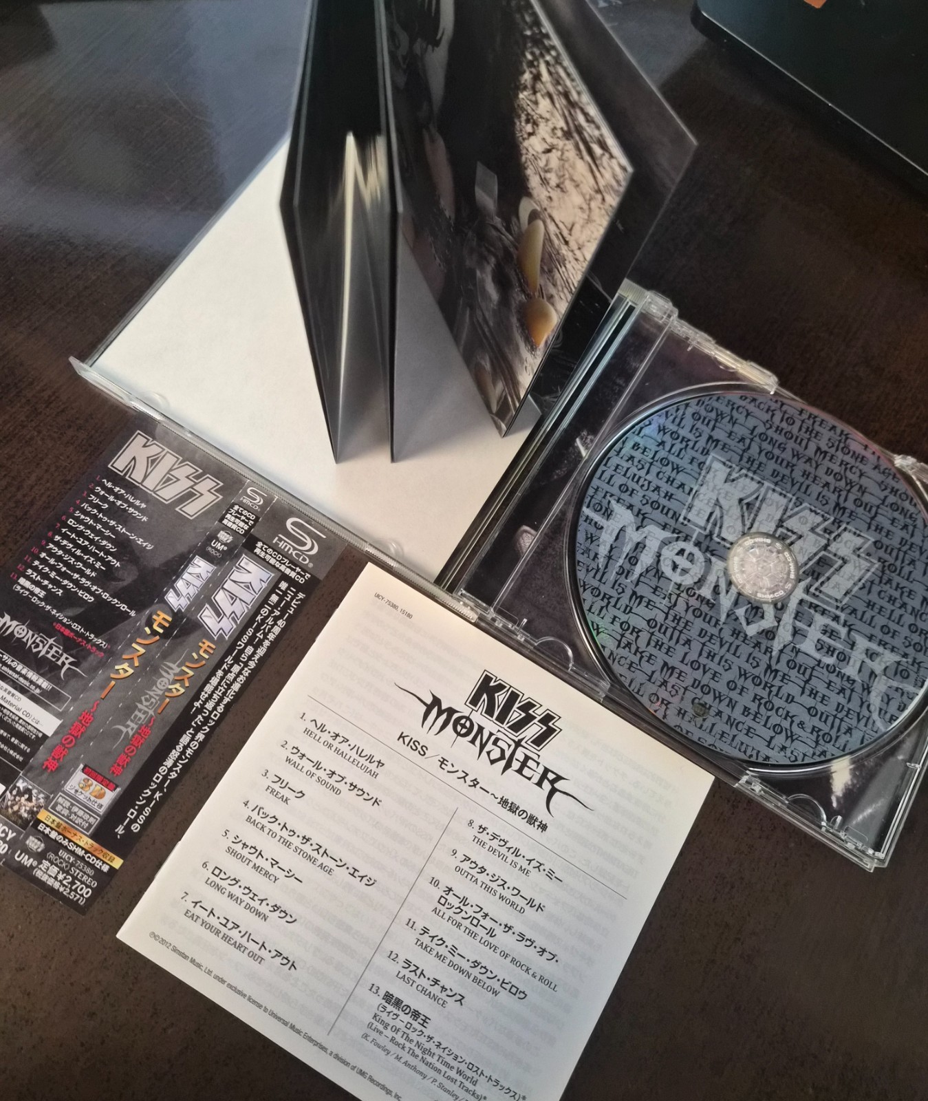 KISS "MONSTER" (2012) HM-CD JAPAN IMPORT [LENTICULAR COVER] OBI