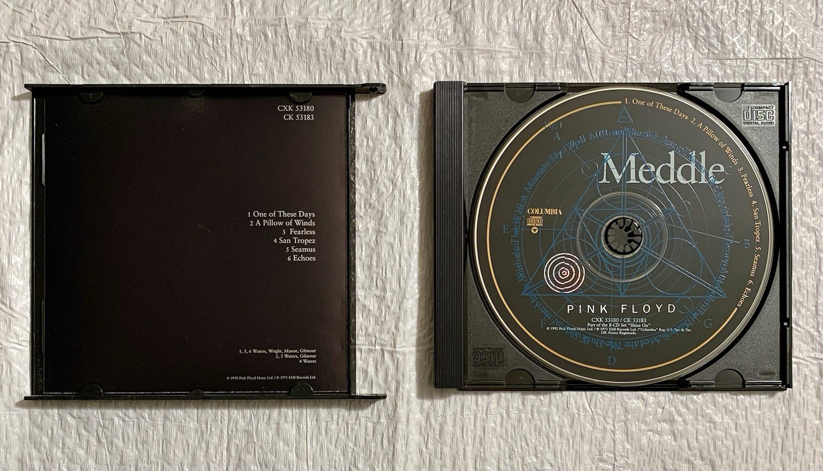 1992 Pink Floyd Shine On - 8 CDs - No Book, No Postcards - See All Pictures