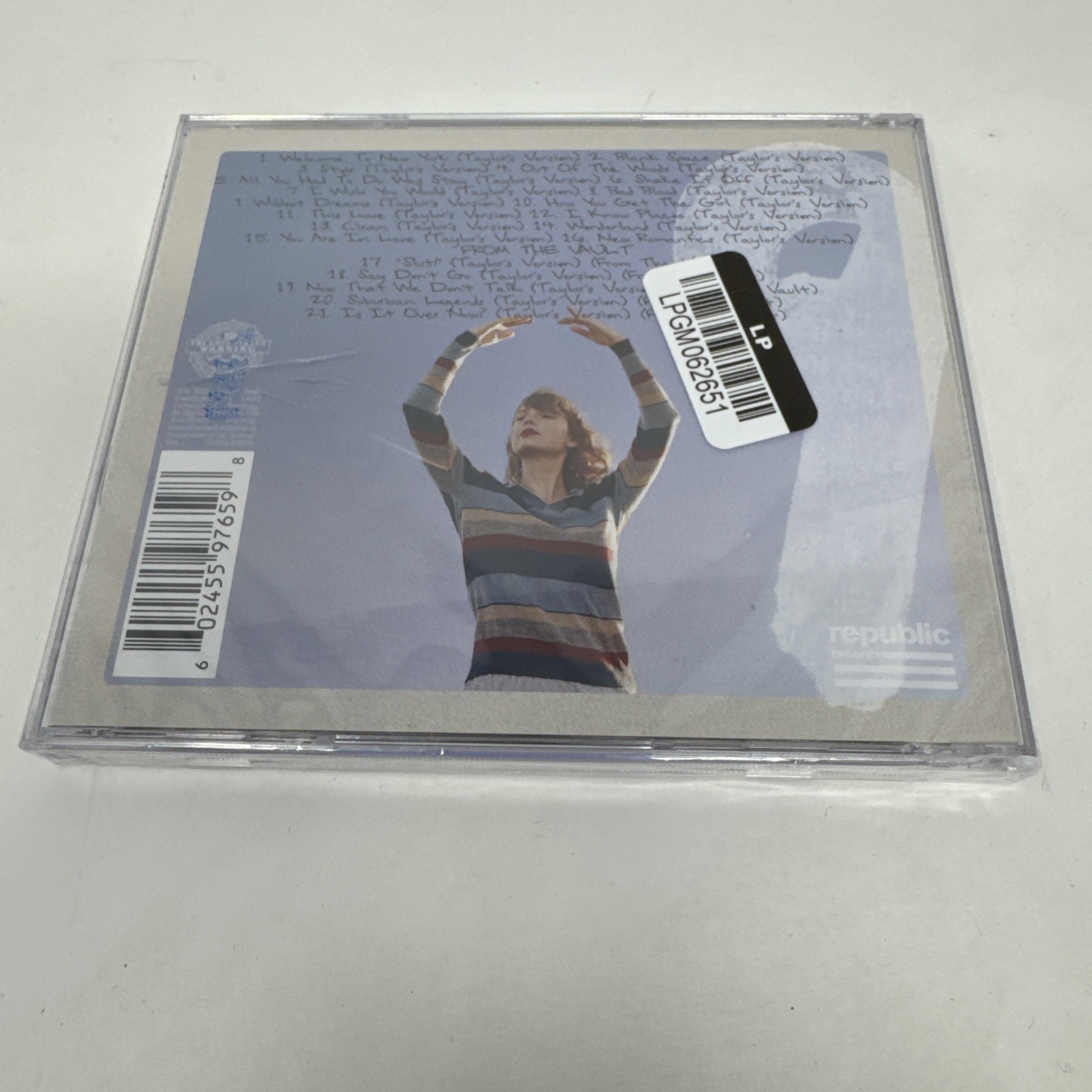 TAYLOR SWIFT CD 1989 TAYLOR'S VERSION SUNRISE BOULEVARD YELLOW EDITION *READ*