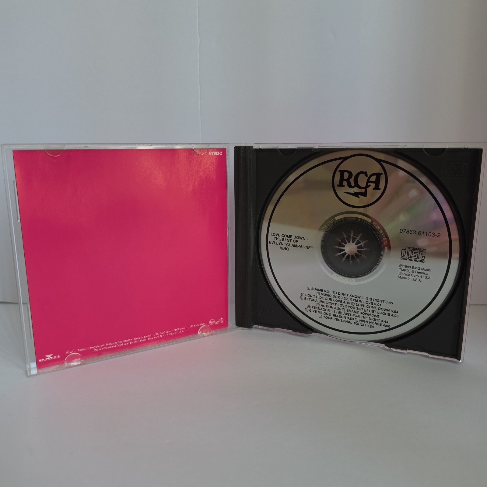 Evelyn King "Love Come Down: The Best Of" CD - 1993, BMG Music, Disco Funk Soul