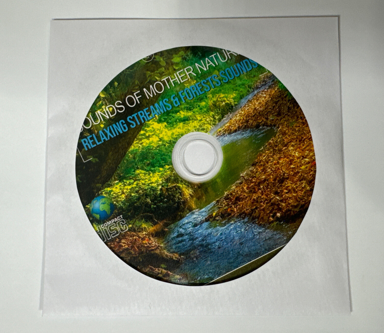 Relaxing Streams Forest Sounds Relaxation Yoga Sleep Therapy White Noise New CD