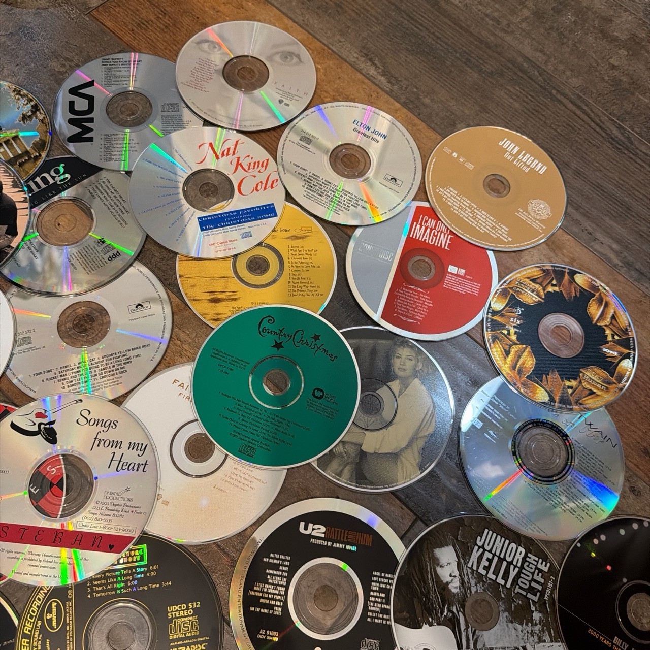 Lot of 100 Random CD's (DISCS ONLY, NOT EX-LIBRARY) from many genres