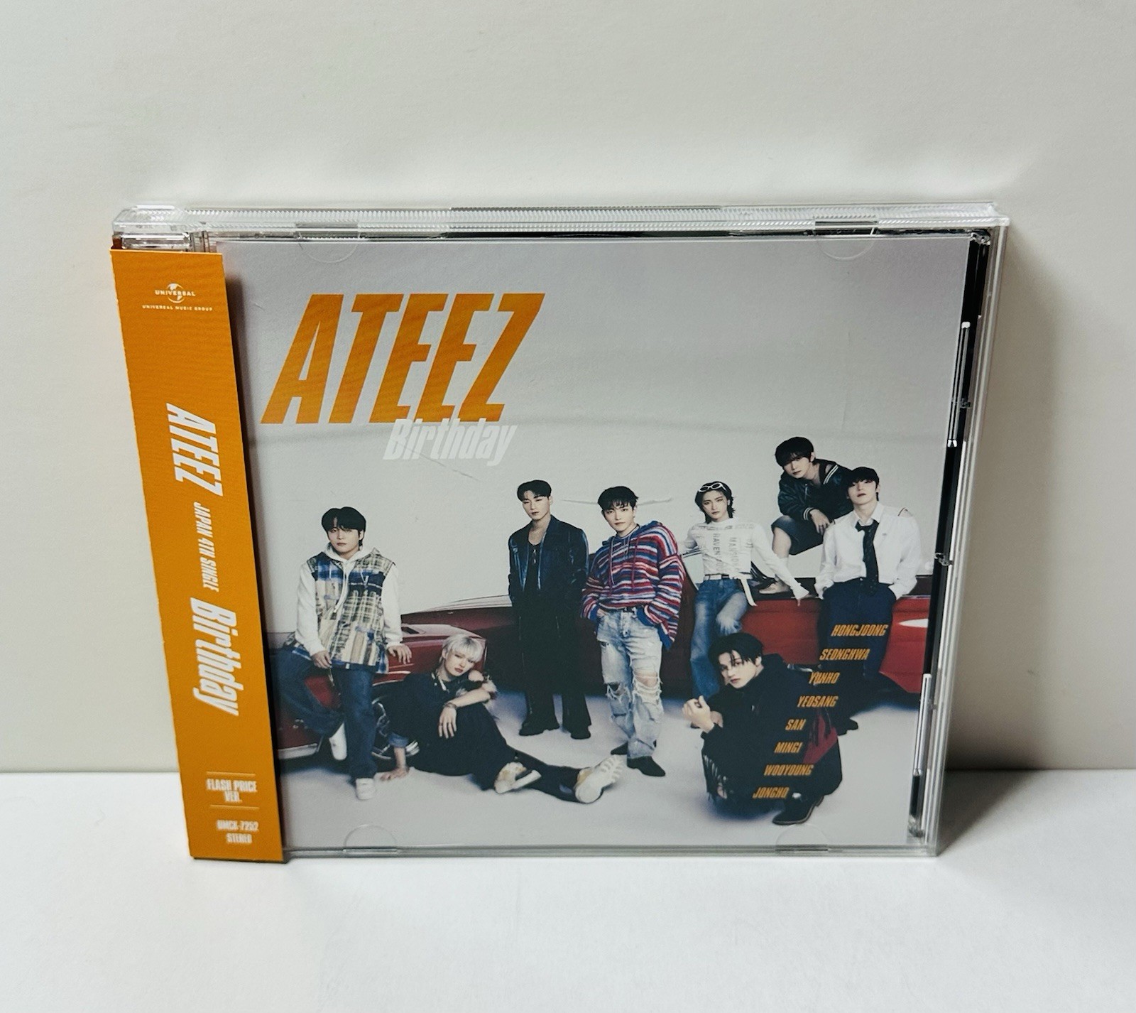 ATEEZ Birthday 2024 Japan 4th Single K-Pop CD UMCK-7252 w/Obi
