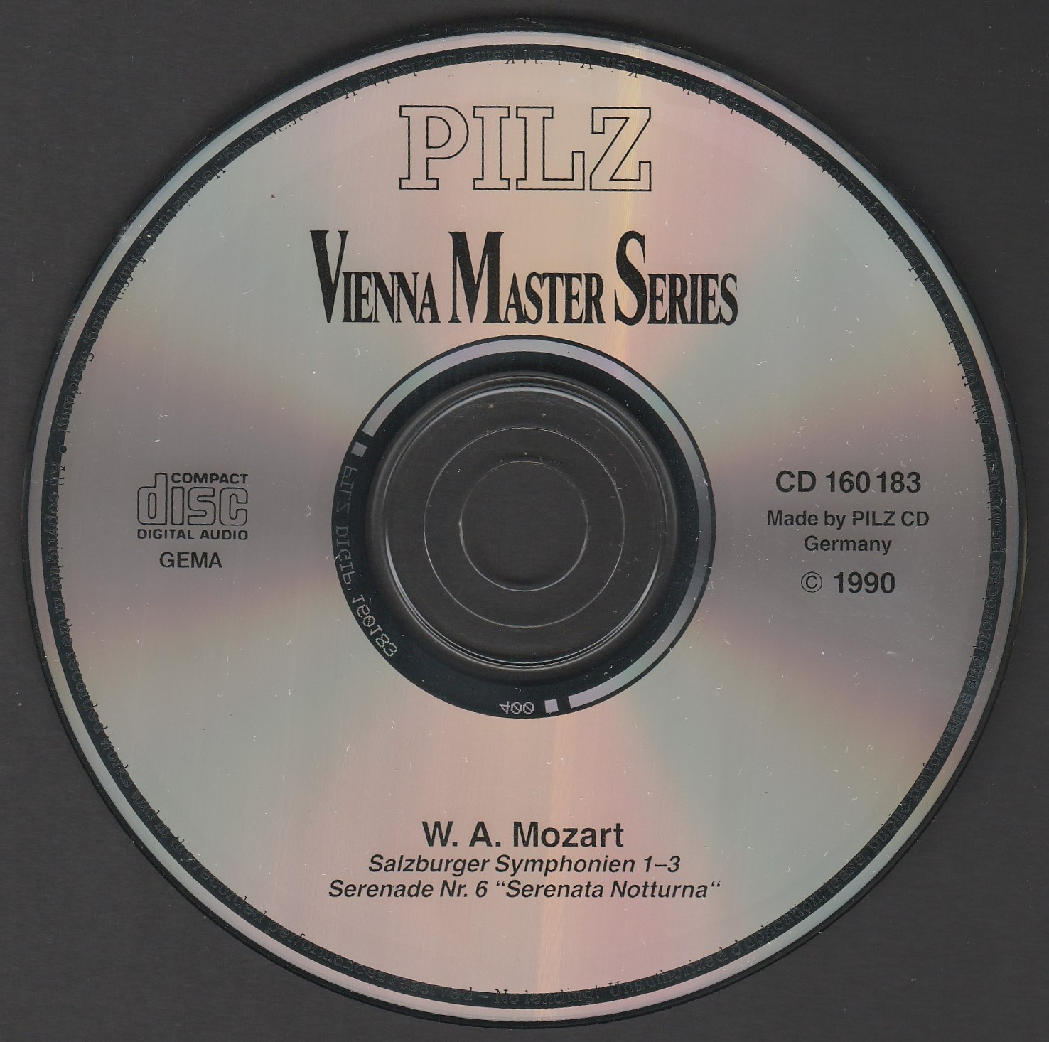 Wolfgang Amadeus Mozart Double Audio CD Symphony No35 and No38 German Import DCD