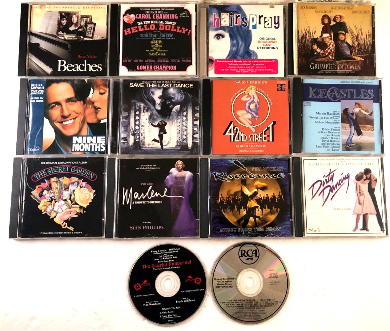 CD's Pick Choose your own-LOT #16-Motion Picture & Musicals Soundtracks Only