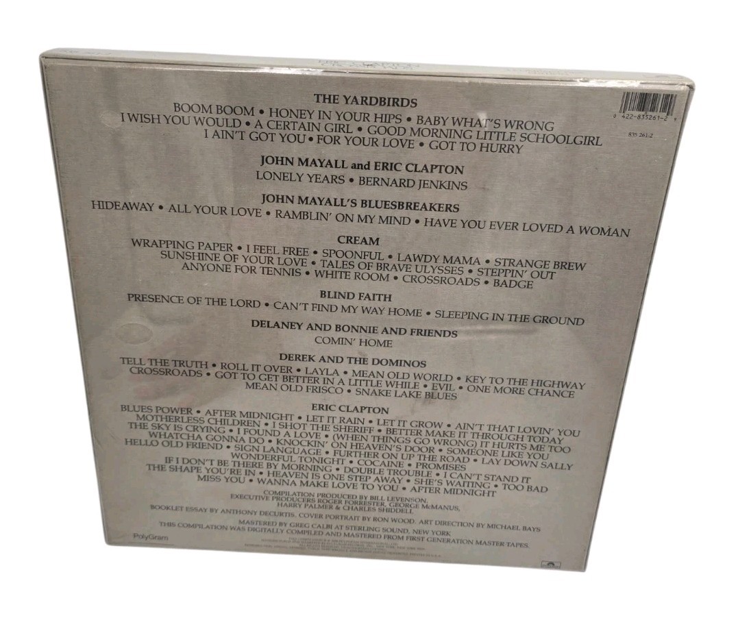 Eric Clapton Crossroads [4 CD Box Set] Best Of Compilation New Sealed