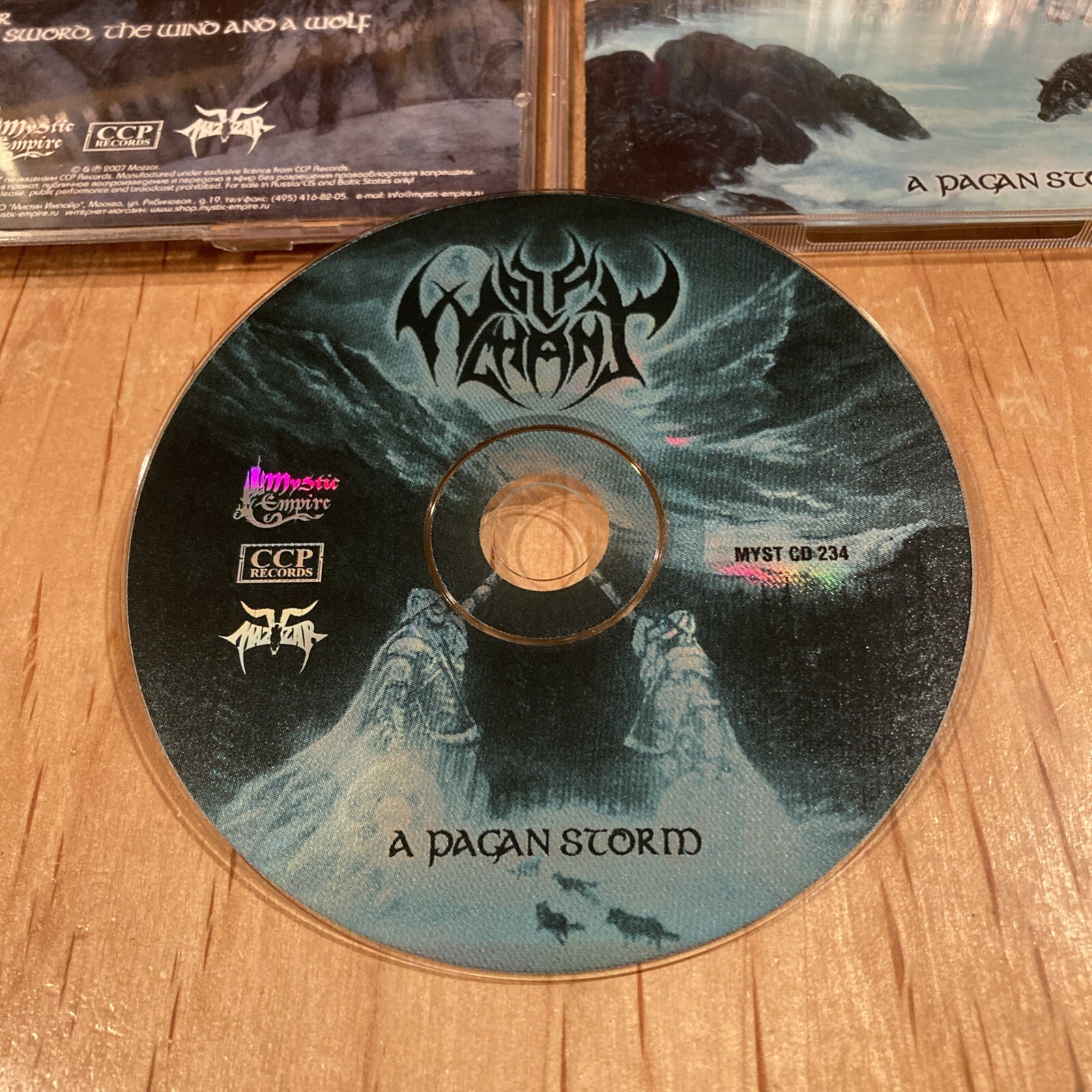 Wolfchant – A Pagan Storm CD 1st Russian press ensiferum suidakra manegarm varg