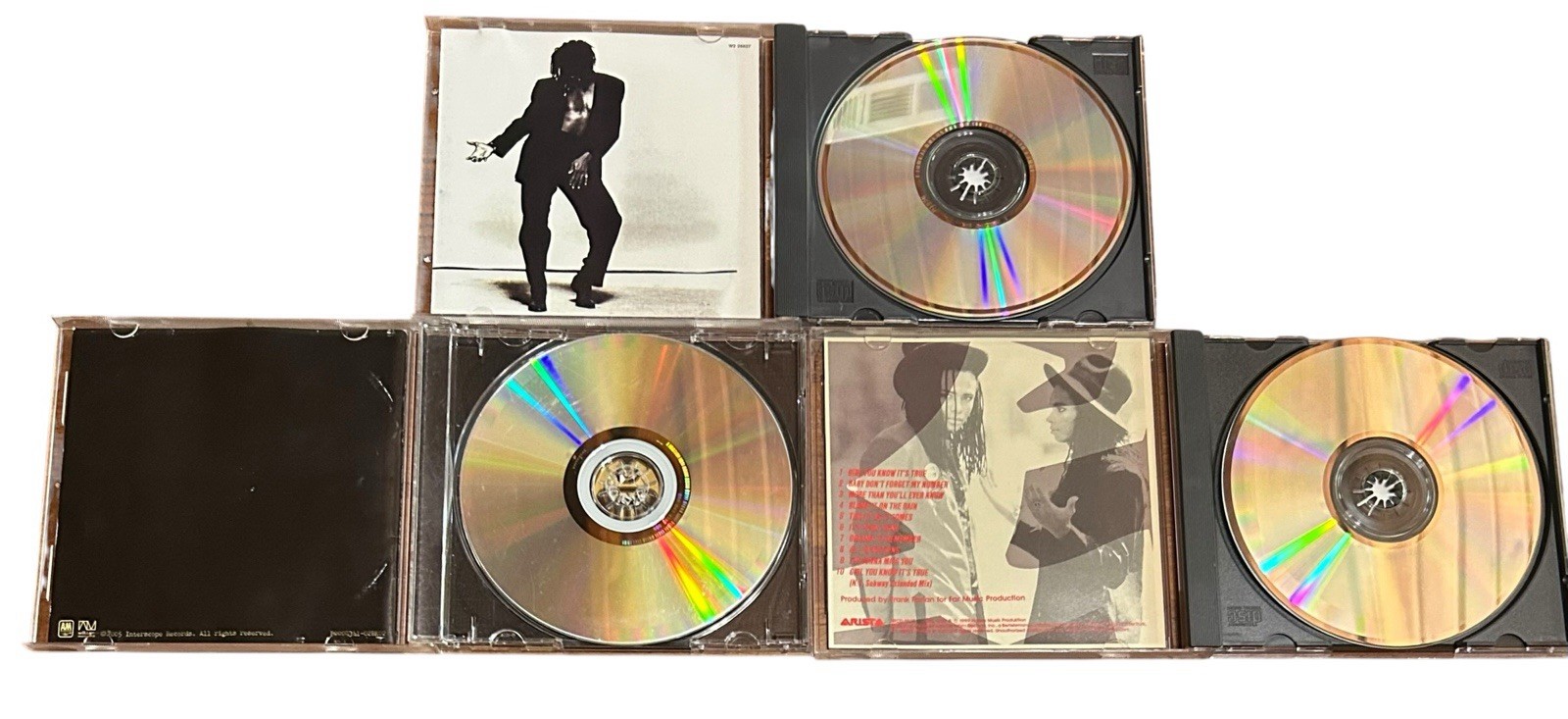 Vintage 90's 2000's R&B CD Lot Of 12 Michael Jackson Nora Jones Black Eyed Peas