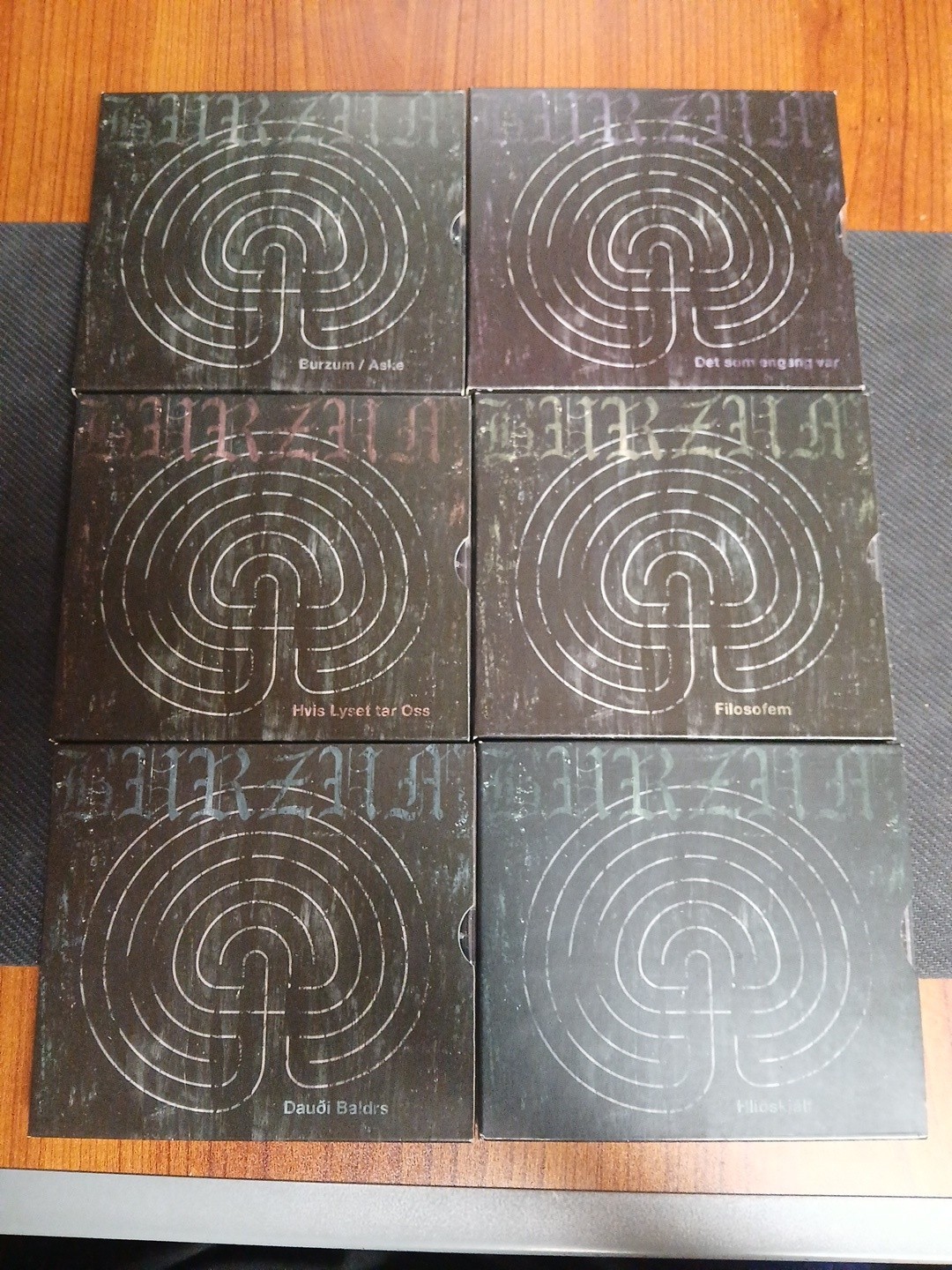 Varg Vikernes - 6 CD LOT - collector set