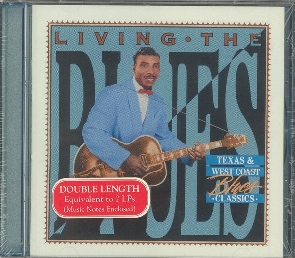 Various - Living The Blues - Texas & West Coast Blues Classics (CD) (Near Mint (
