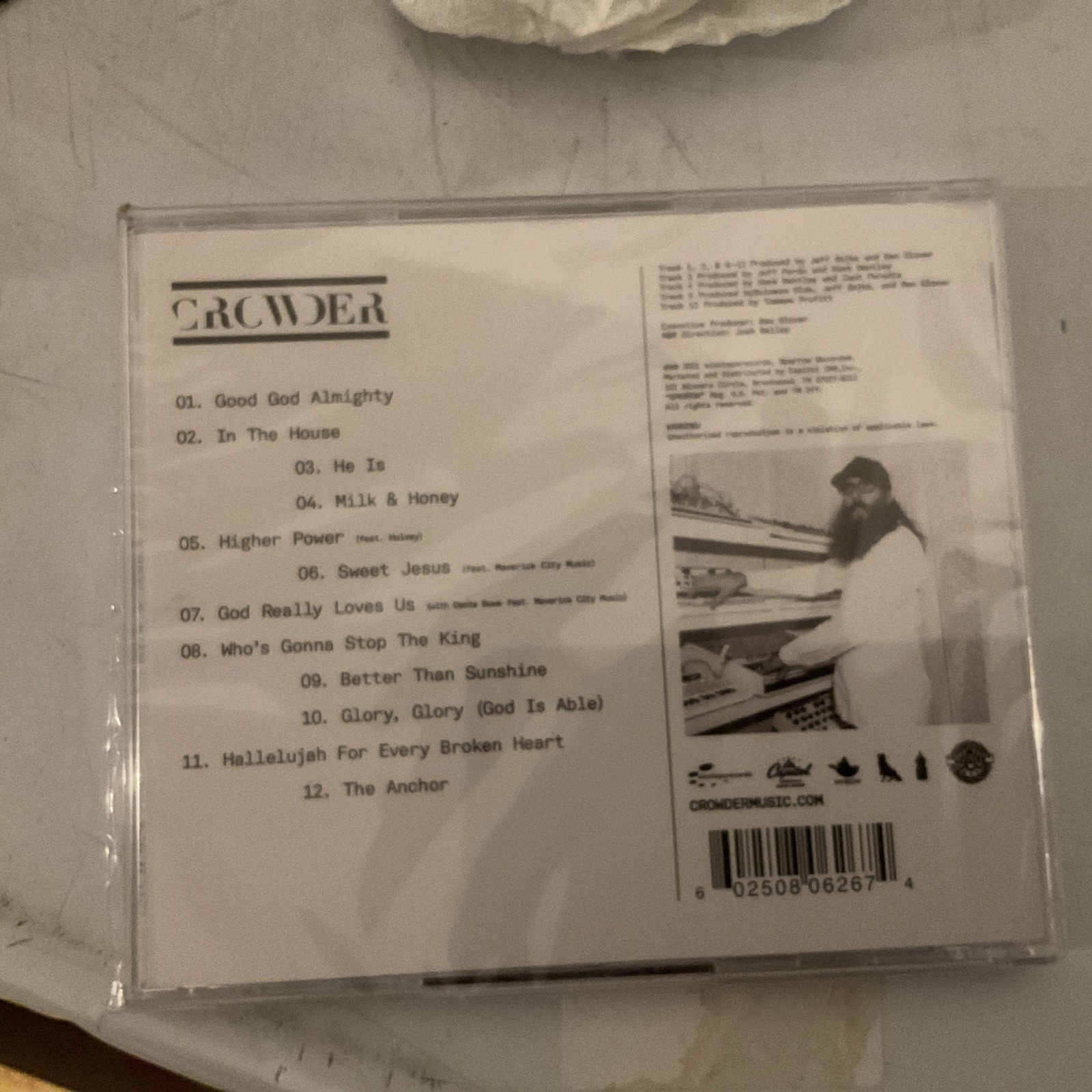 Milk & Honey by Crowder (CD, 2021) Brand New Sealed Free Shipping