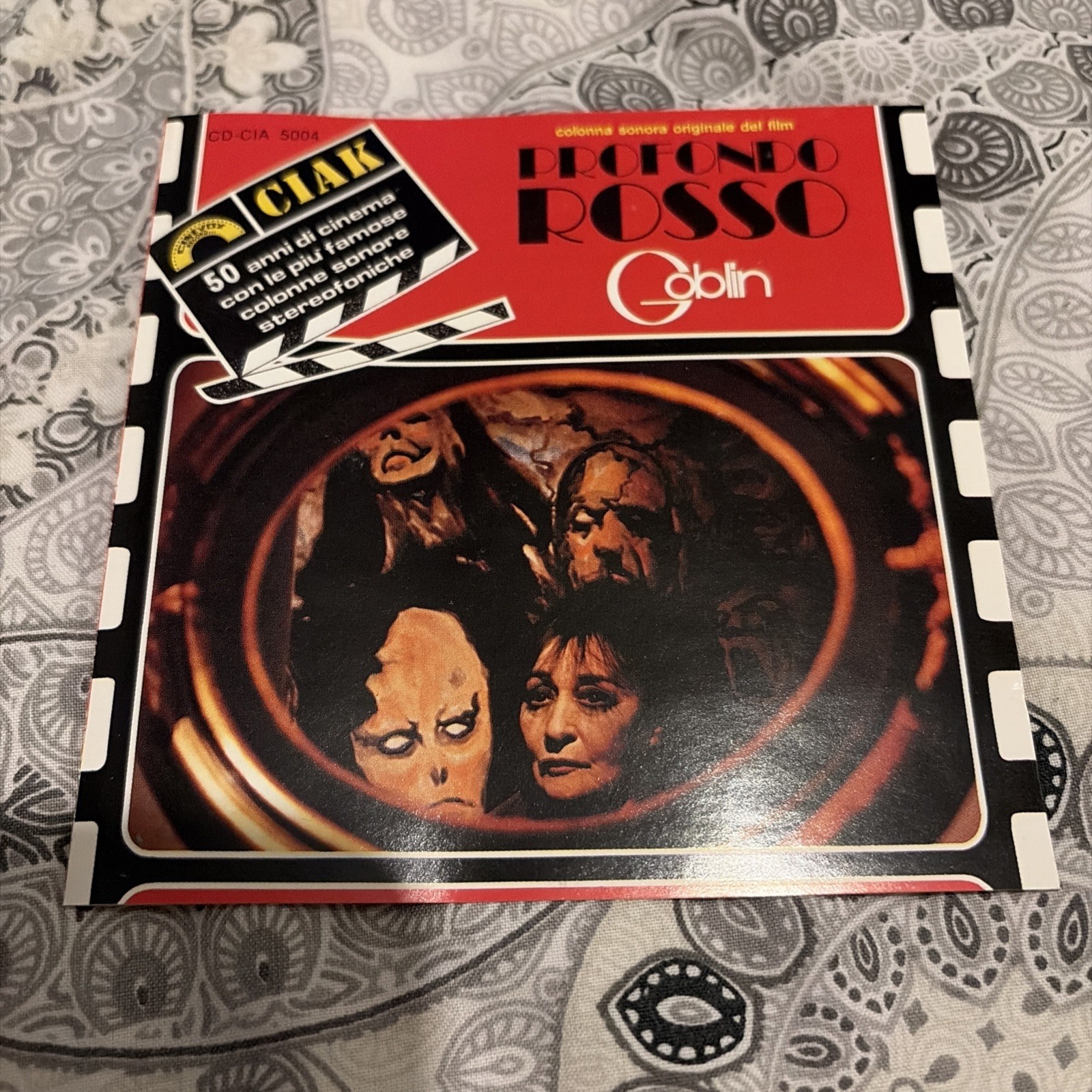 CINEVOX RECORDS DARIO ARGENTO’S PROFONDO ROSSO / DEEP RED CD SOUNDTRACK IMPORT