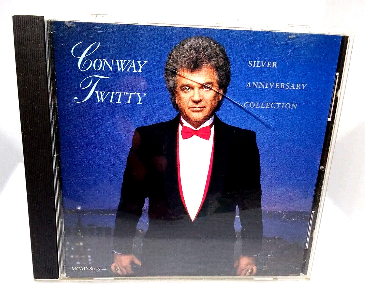 Conway Twitty Silver Anniversary CD (MCA 1990) 25 Tracks