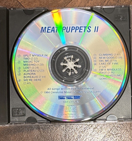 Meat Puppets II CD 1983 SST Plateau Lake of Fire Nirvana Unplugged NrMT