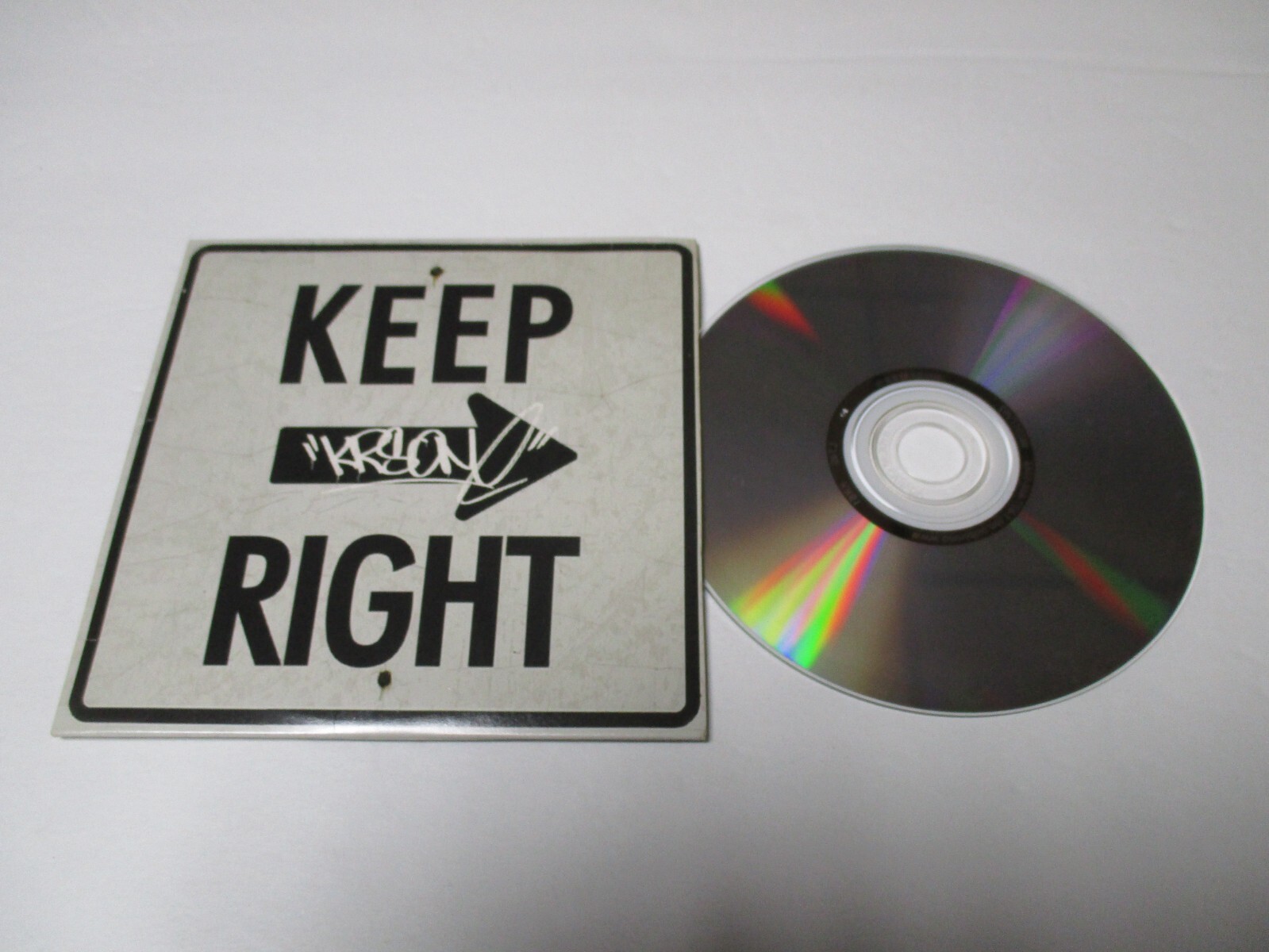 KRS-ONE Keep Right CD Promotional 23 Tracks 2004 CD ONLY