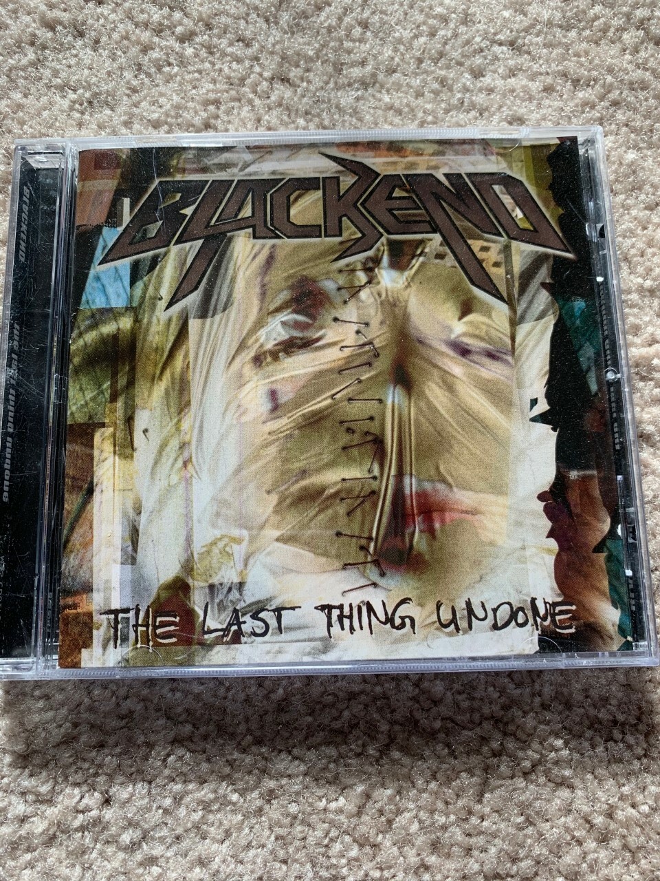 Blackend - The Last Thing Undone New Not Sealed Import German thrash band