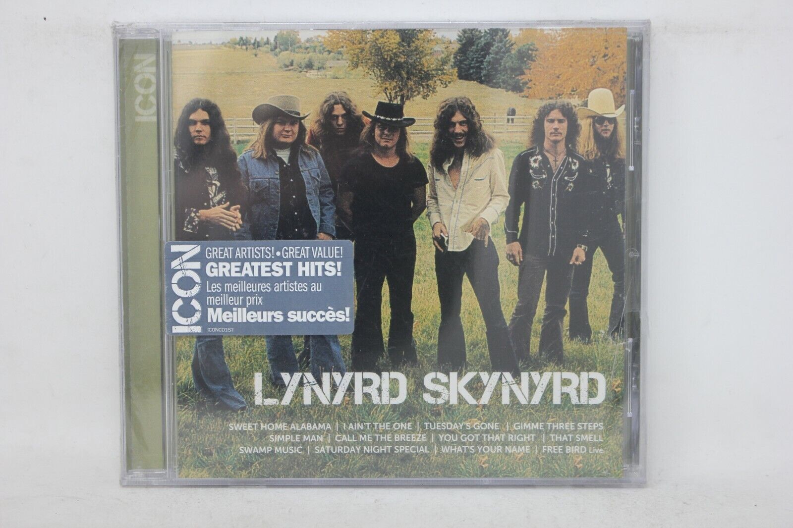 Lynyrd Skynyrd: ICON (CD, Aug-2010, Geffen) NEW/SEALED have cracks