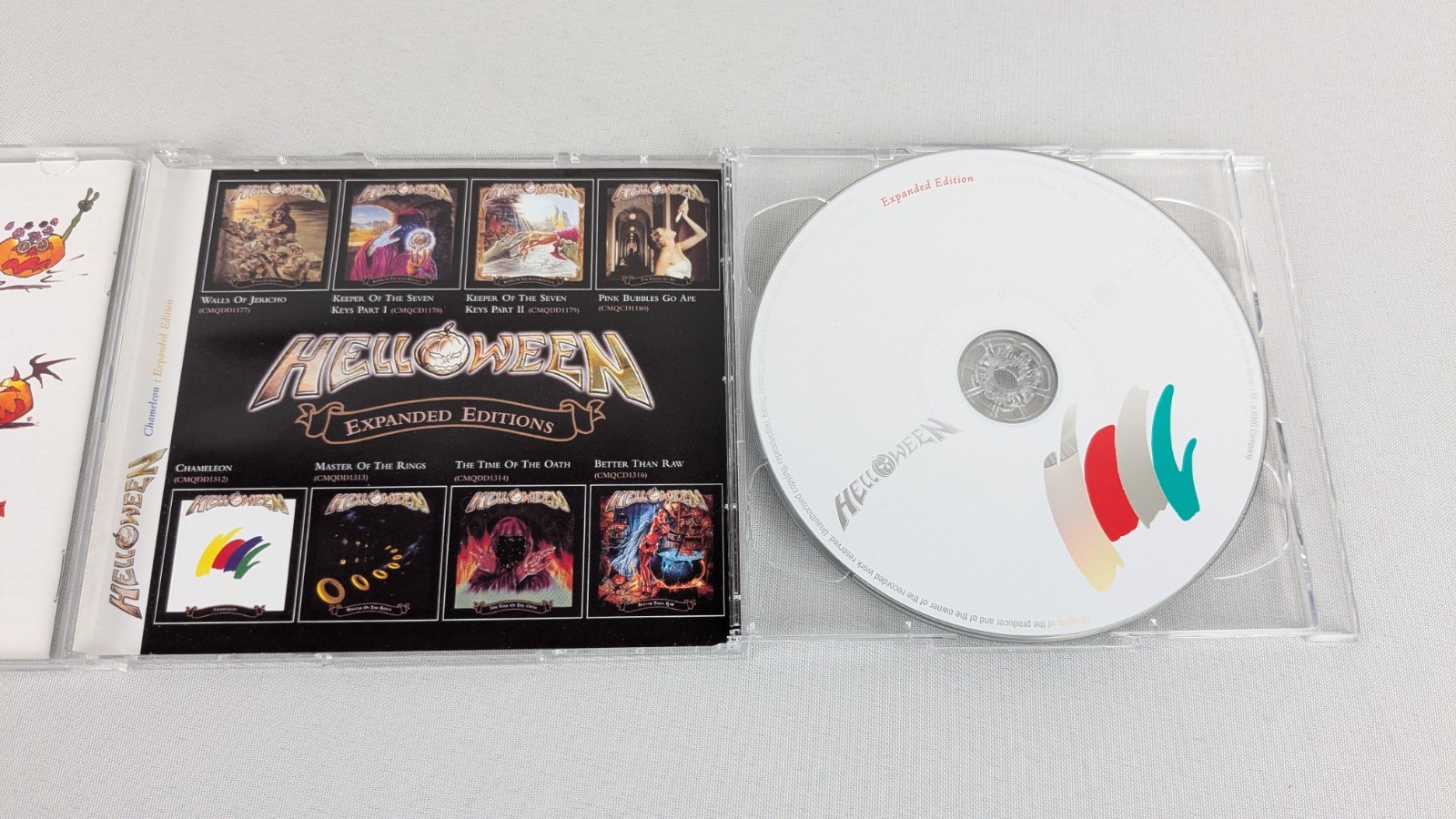 Chameleon Expanded Edition By Helloween 2x CD Album (2006) CMQDD1312