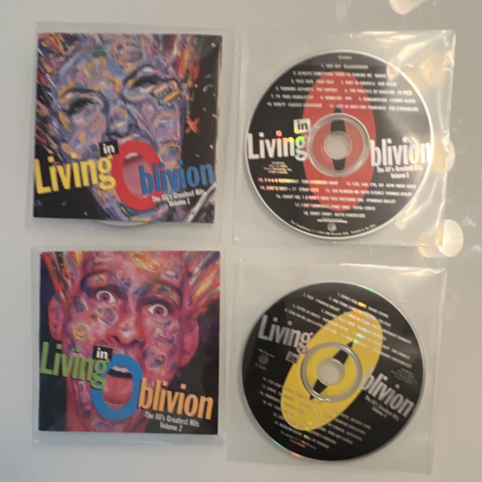1980s Compilation CD Lot Living in Oblivion Rock Pop Dance New Wave