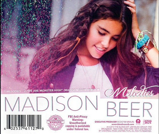 Madison Beer Melodies We Are Monster High Island B0019470-32 New Sealed CD