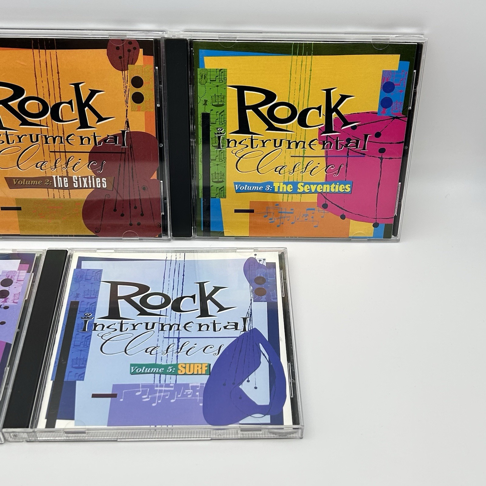 Rock Instrumental Classics Volumes 1-5 [Complete Set] (CD Rhino) ~MINT Discs CIB
