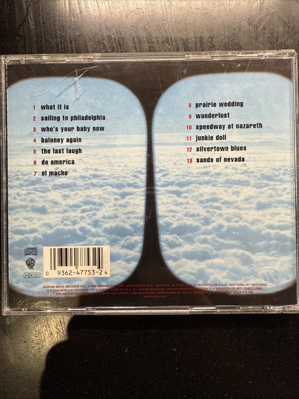 Mark Knopfler *Signed Album* Sailing to Philadelphia CD