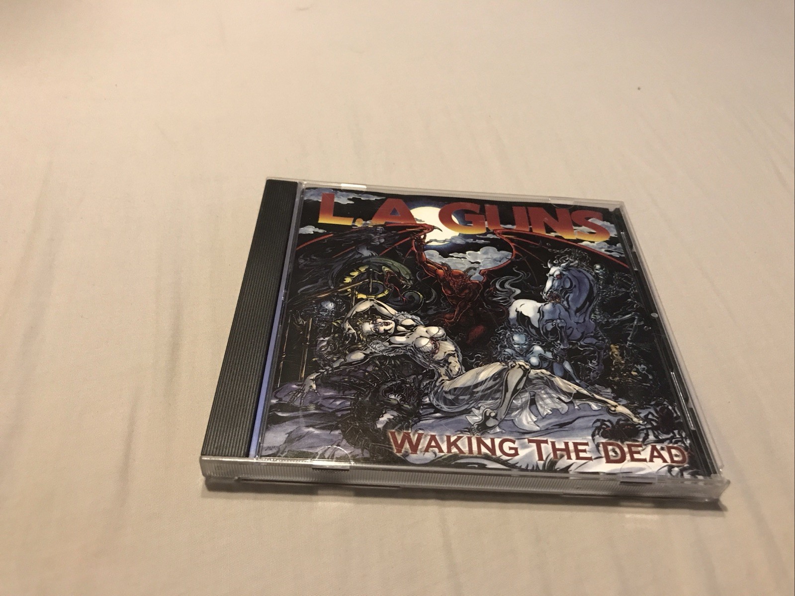 L.A. Guns N Roses Waking the Dead CD 2002 Spitfire Records 80s Metal OOP RARE