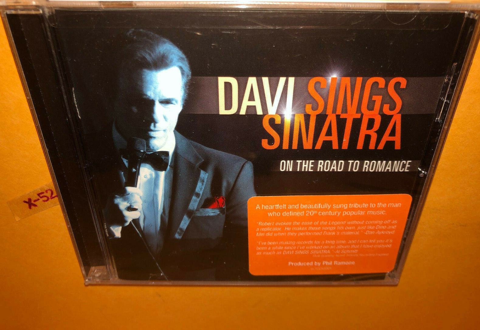 Robert Davi (007 Licence to Kill Goonies) sings Frank Sinatra CD alb Phil Ramone