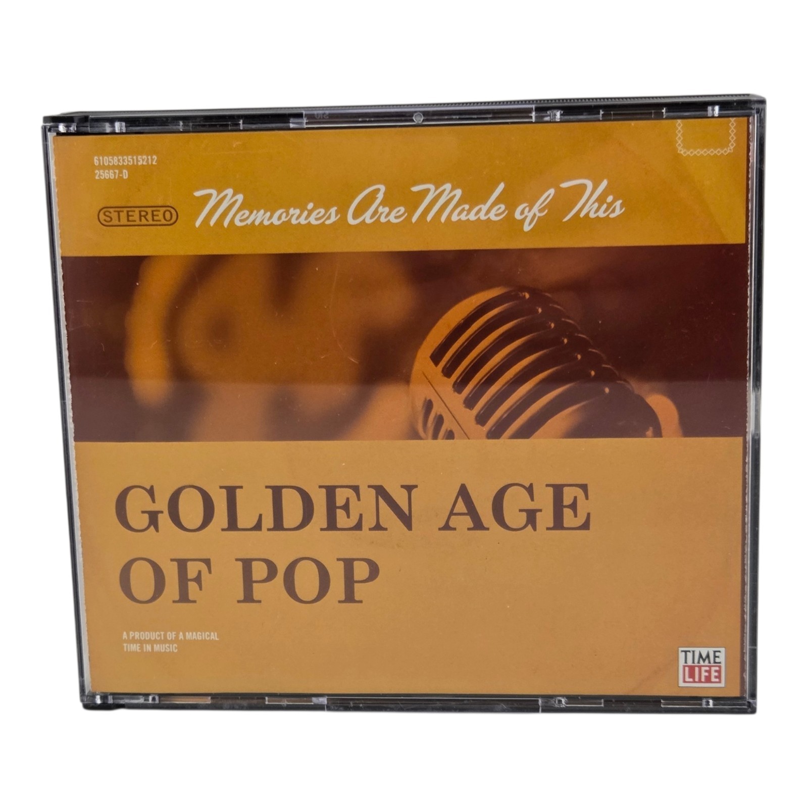 Golden Age of Pop Time-Life 10-Disc Music Box Set 2010 Jewel Cases with Box