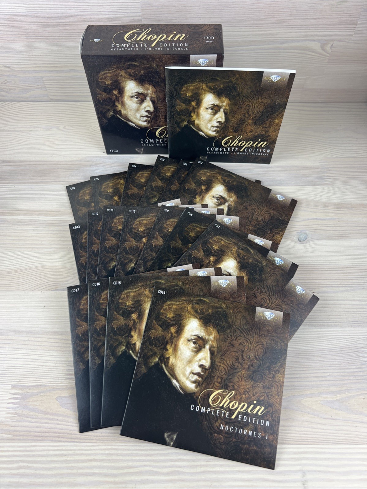 Complete Edition by Chopin / Saarbrucken Radio Symphony Orchestra (2015) 17 CDs