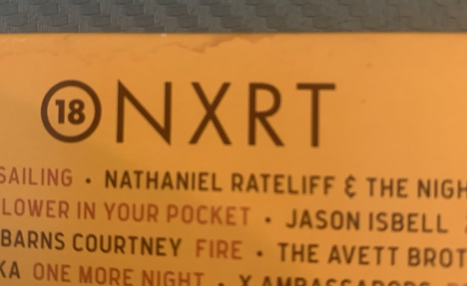ONXRT Live From The Archives Cd Lot Vol 18 & 19 Chi 2010s Twin Peaks ALT-J READ*