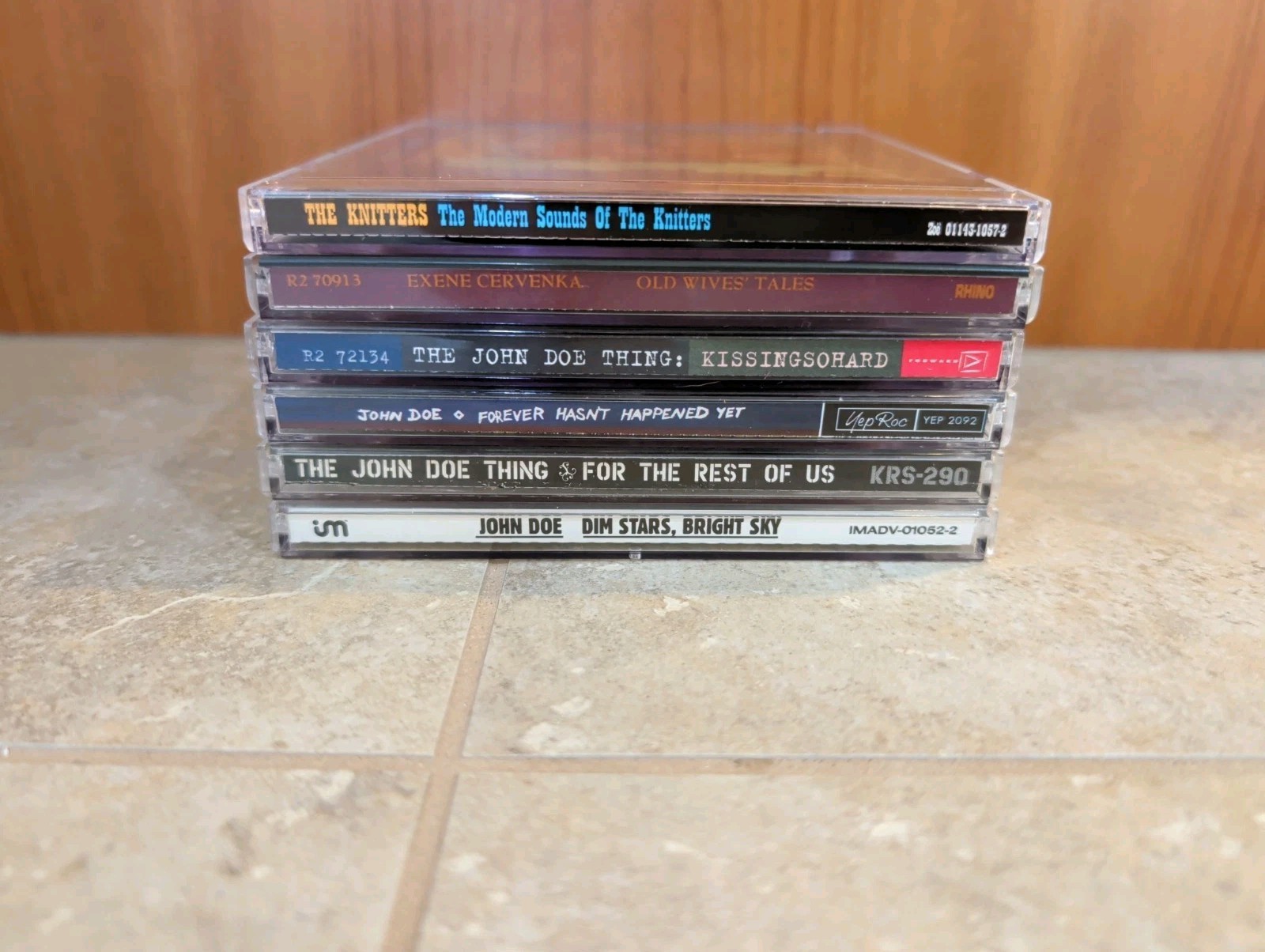 John Doe Exene Cervenka X Punk Rock 6 CD Lot Knitters For The Rest Of Us