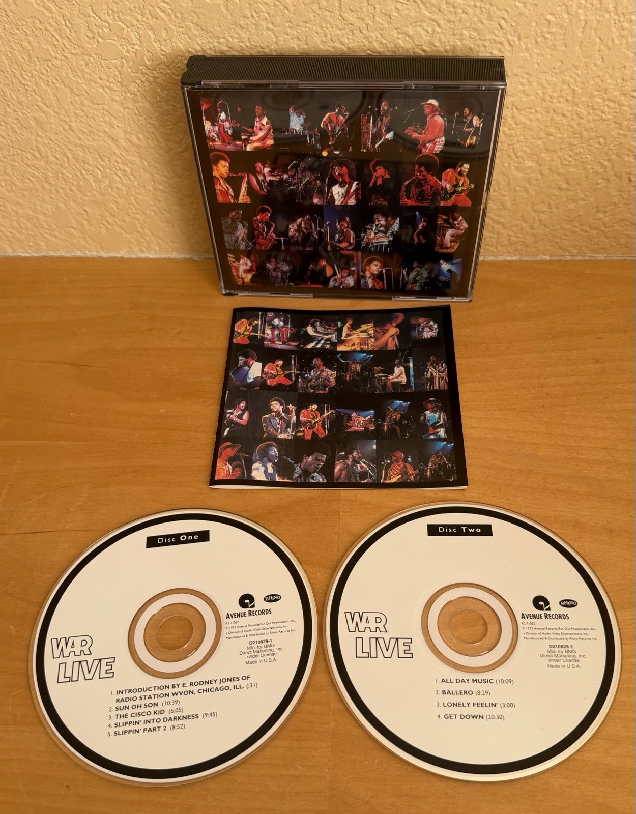 War Live 1973 2CD