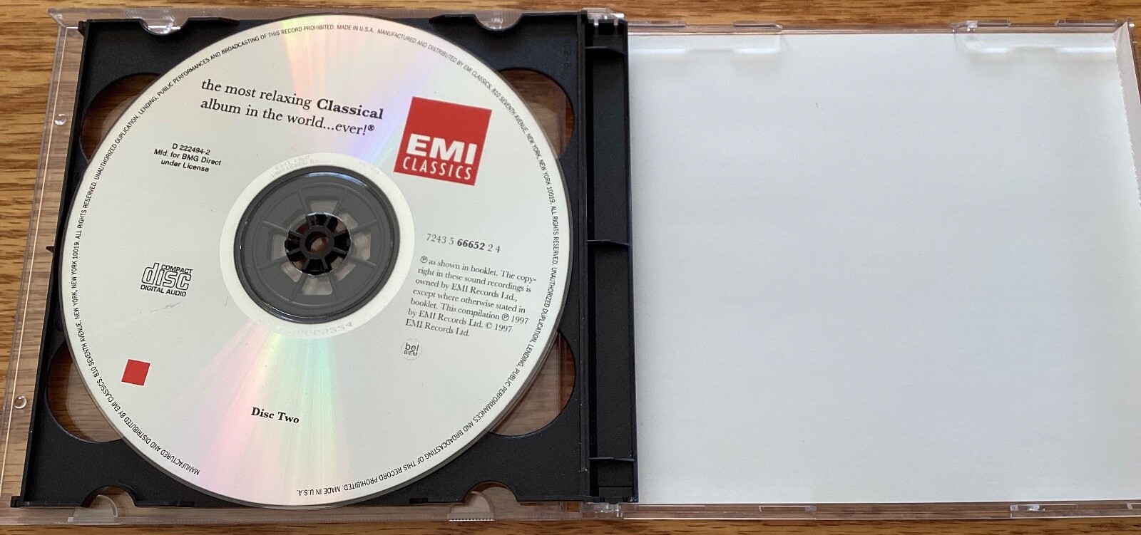 The Most Relaxing Classical Album In The World Ever! By Various Artists 2-CD set