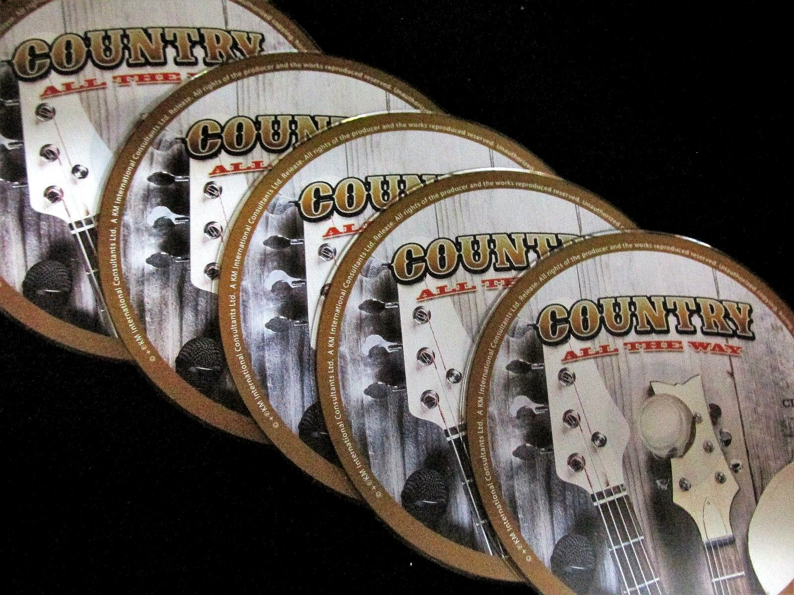 Country Music All The Way 5 CDS NEW Loretta Lynn,Willi Nelson,60 SONGS,ORIGINAL