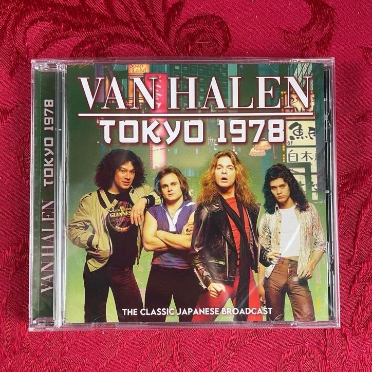 Van Halen - TOKYO 1978 (CD) Zip City, Classic Japanese Broadcast