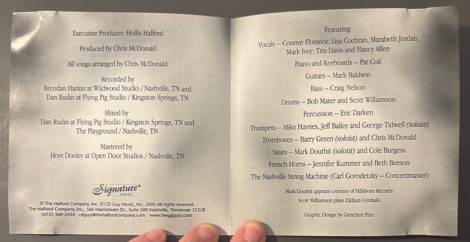 1990s-2010s Holiday CD Lot Anthony Burger & Various Artists