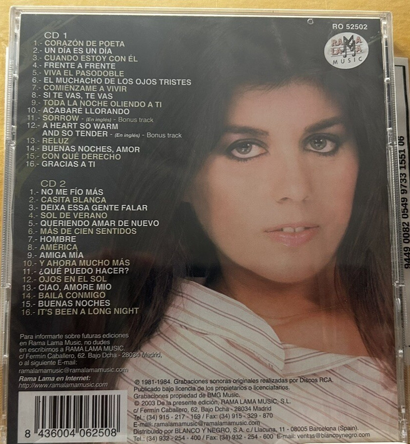 Rare 2CD No Longer Made Limited No CD-R Jeanette V2 1971-1984 Ramalama Factory
