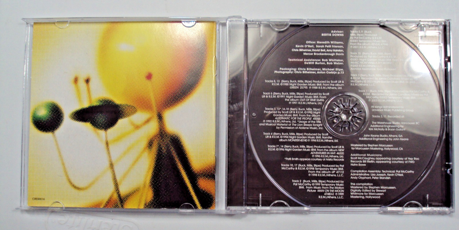 R.E.M - The Best of REM In Time 1988-2003 (1xCD) Used, Tested, Free S/H