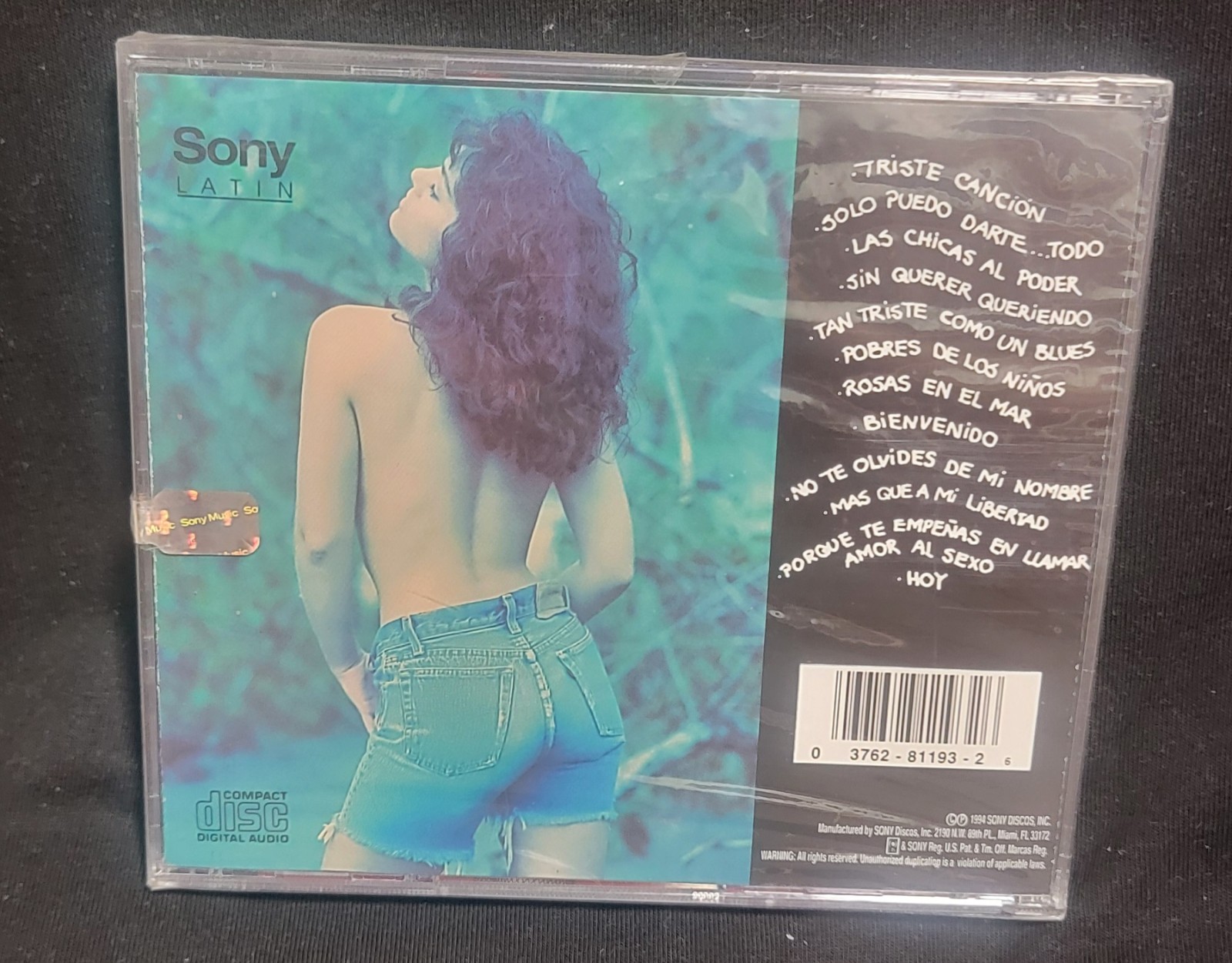 Un Alma Desnuda by Tatiana (CD, Feb-1994, Sony Discos Inc.) Cracked case