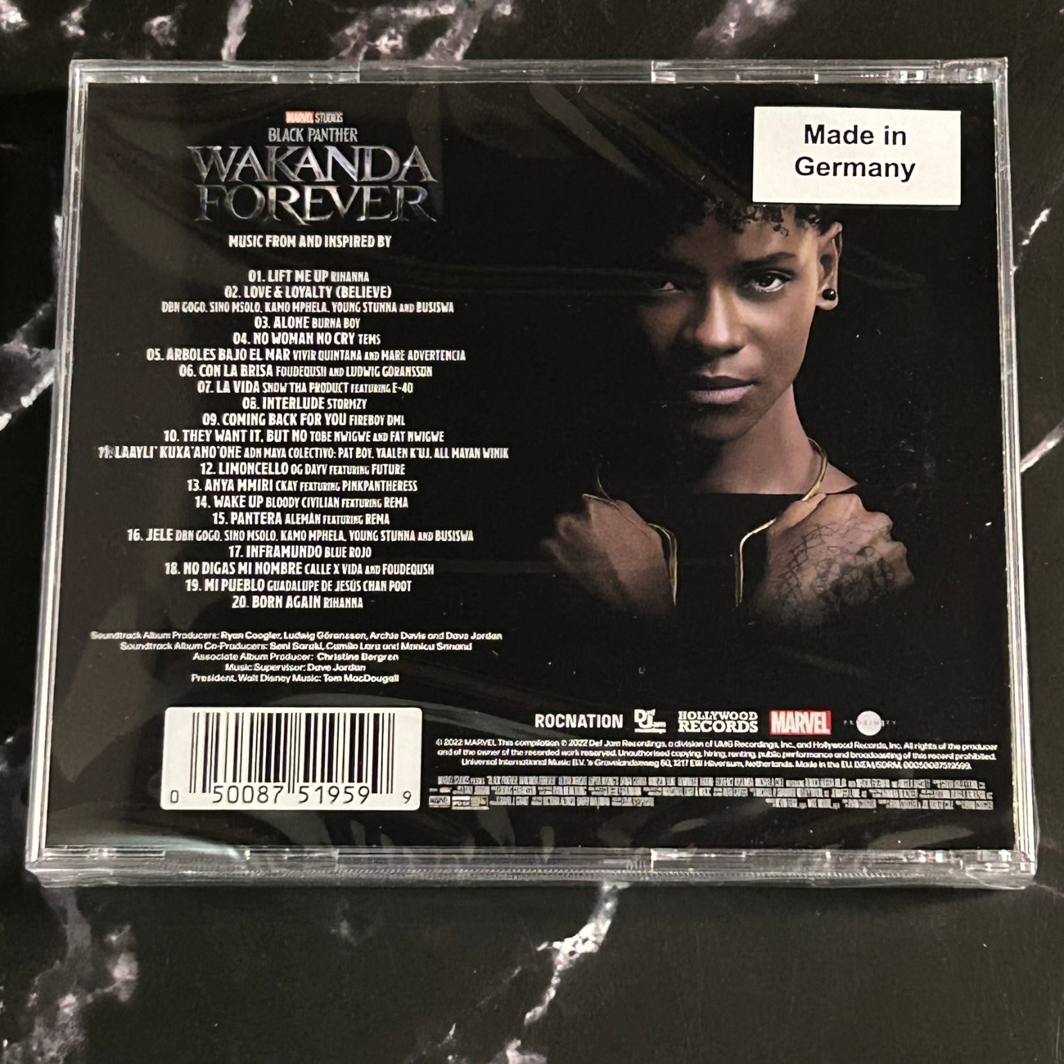 Wakanda Forever Soundtrack CD 2022 Marvel Hip Hop R&B Roc Nation Sealed