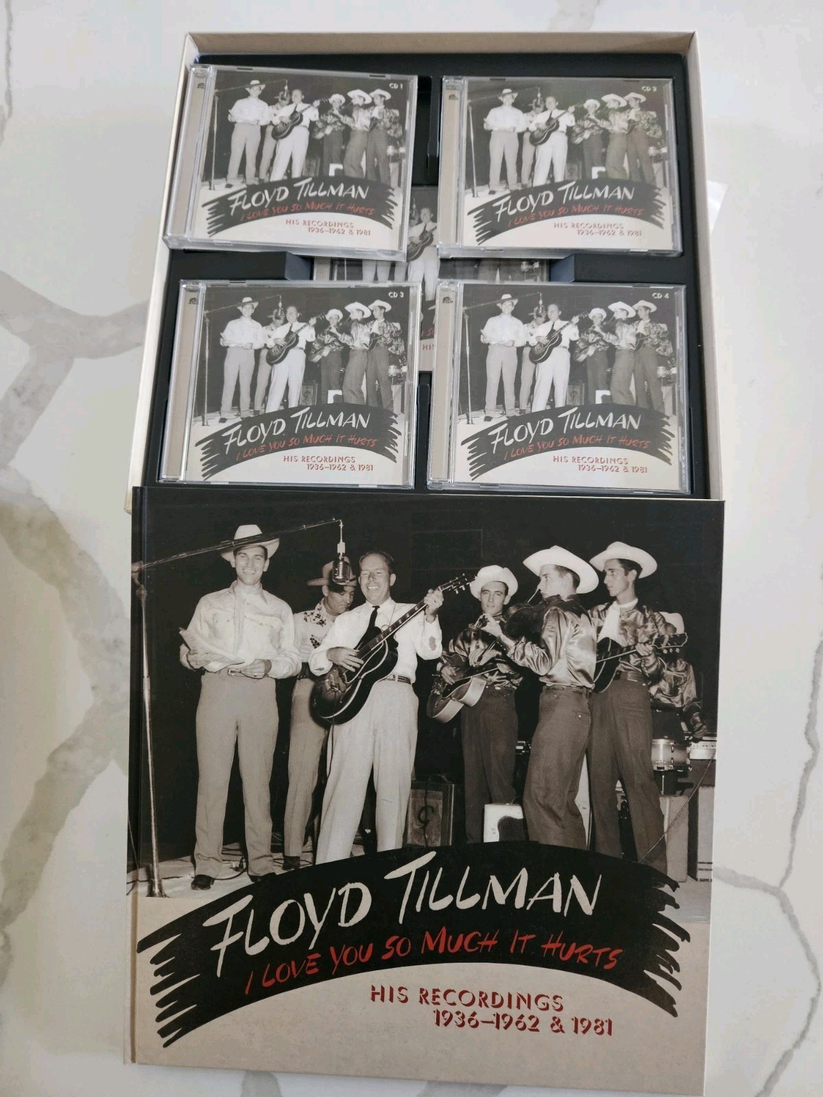 FLOYD TILLMAN/I LOVE YOU SO MUCH IT HURTS *6CD GERMAN IMPORT BEAR FAMILY BOXSET