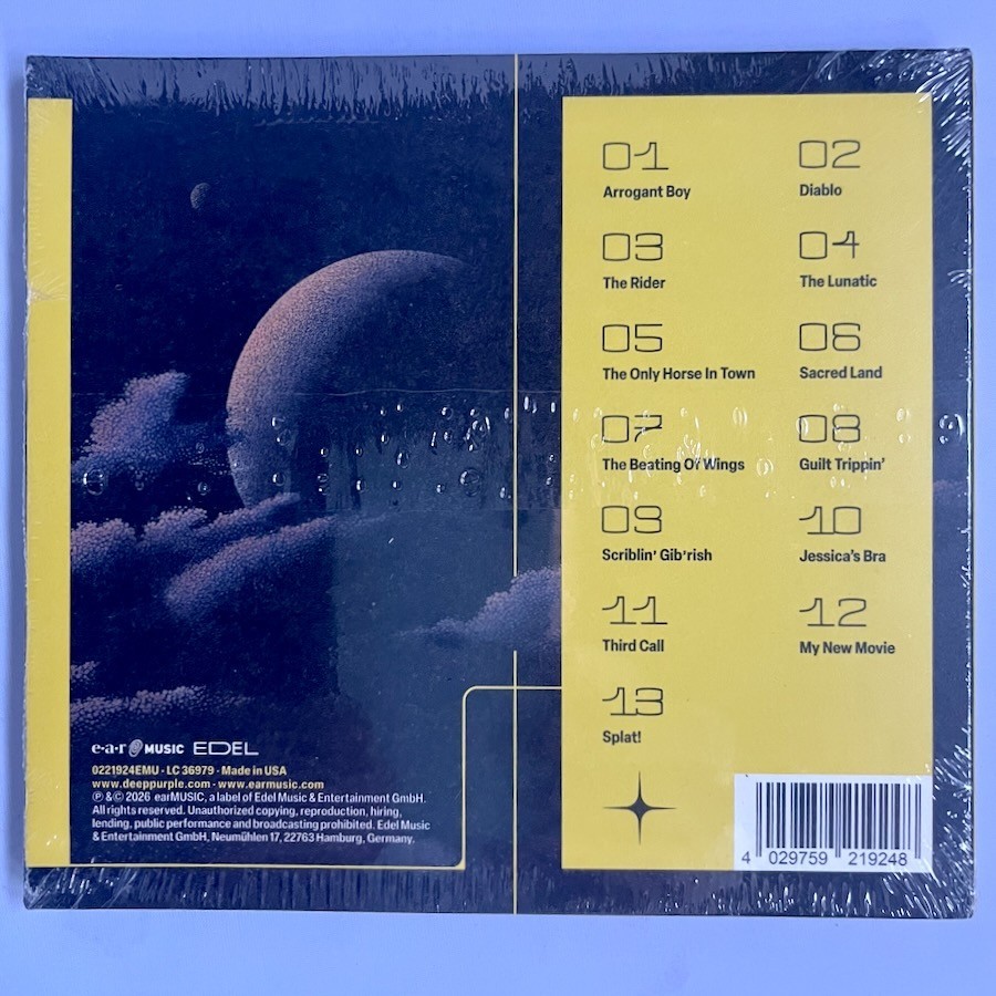 Deep Purple – Splat! – Compact Disc, CD, Earmusic, 2026 Heavy Metal Hard Rock